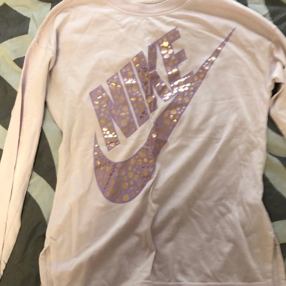 Kids purple Nike shirt